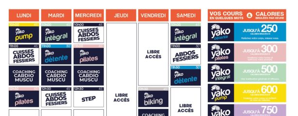 723 planning salle de sport ambert