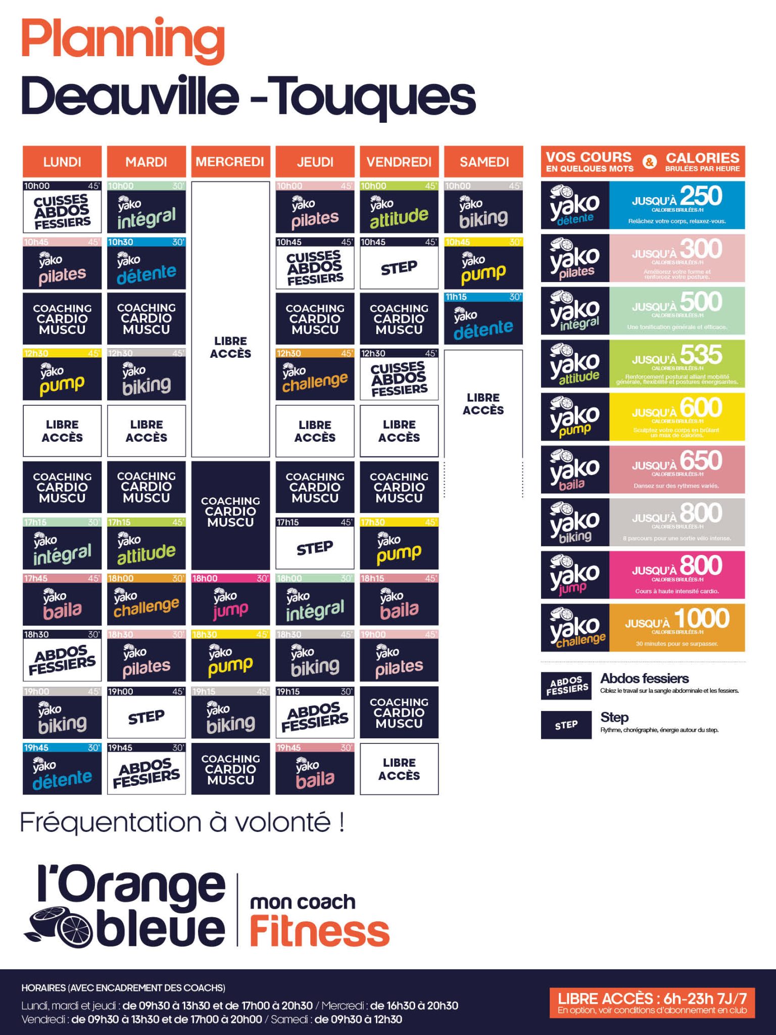 739 planning salle de sport deauville touques