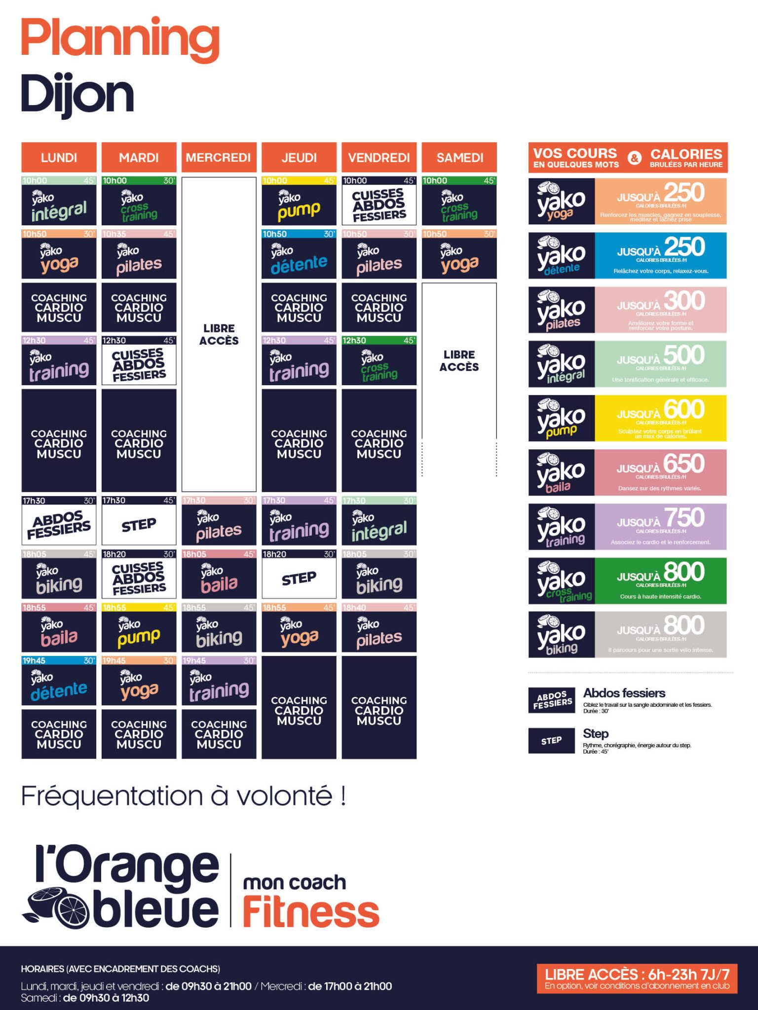 90 planning salle de sport dijon