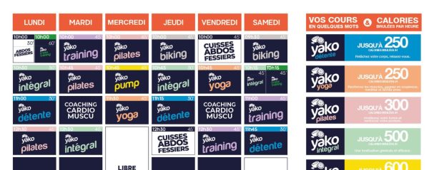 99 planning salle de sport eaubonne