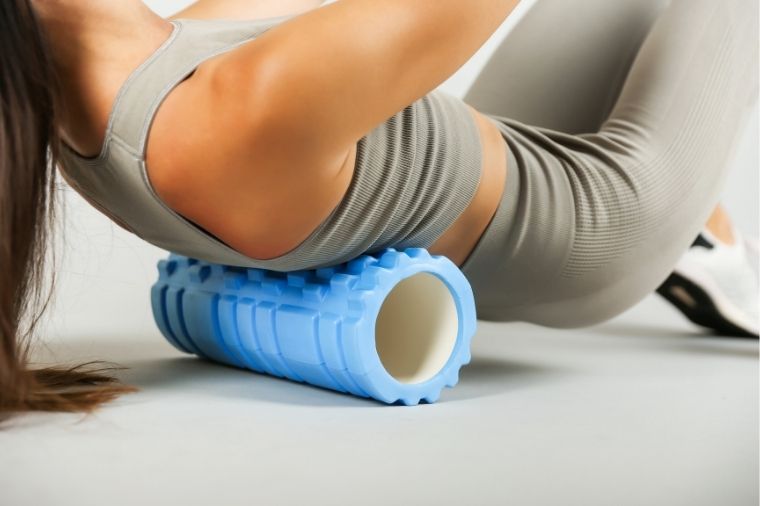 echauffement foam roller femme 3