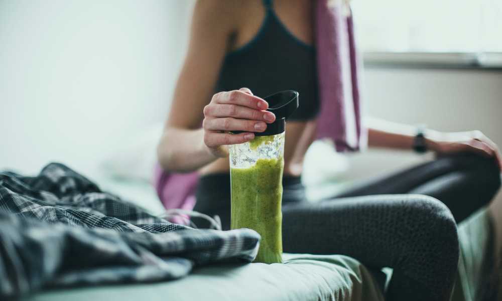 smoothie hydratation lorange bleue