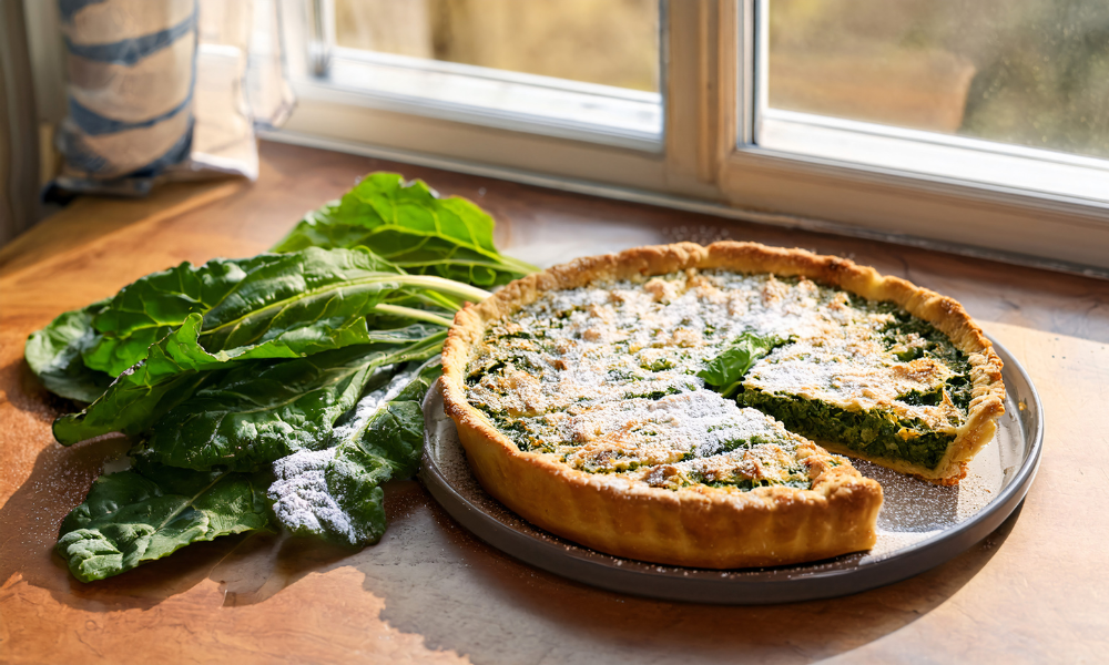 tarte a la blette aliment anti fatigue
