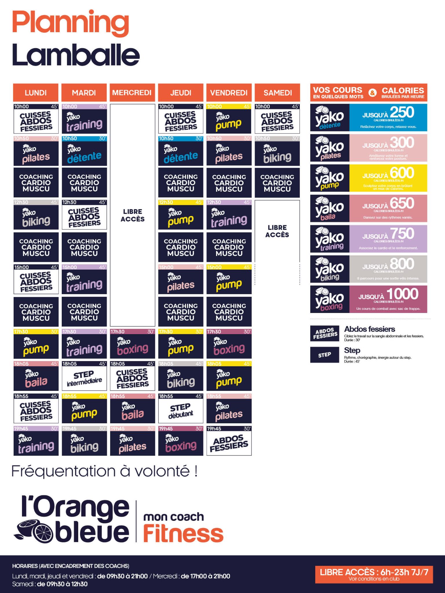 135 planning salle de sport lamballe