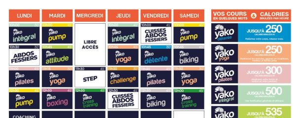 146 planning salle de sport le havre centre