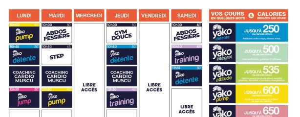 149 planning salle de sport le mans ouest