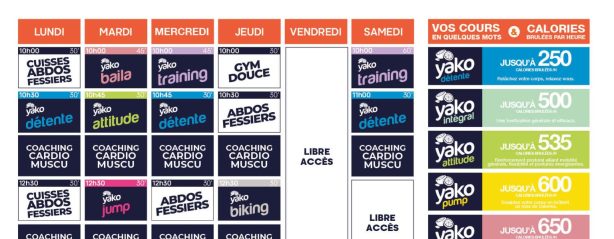 150 planning salle de sport le mans sud antares