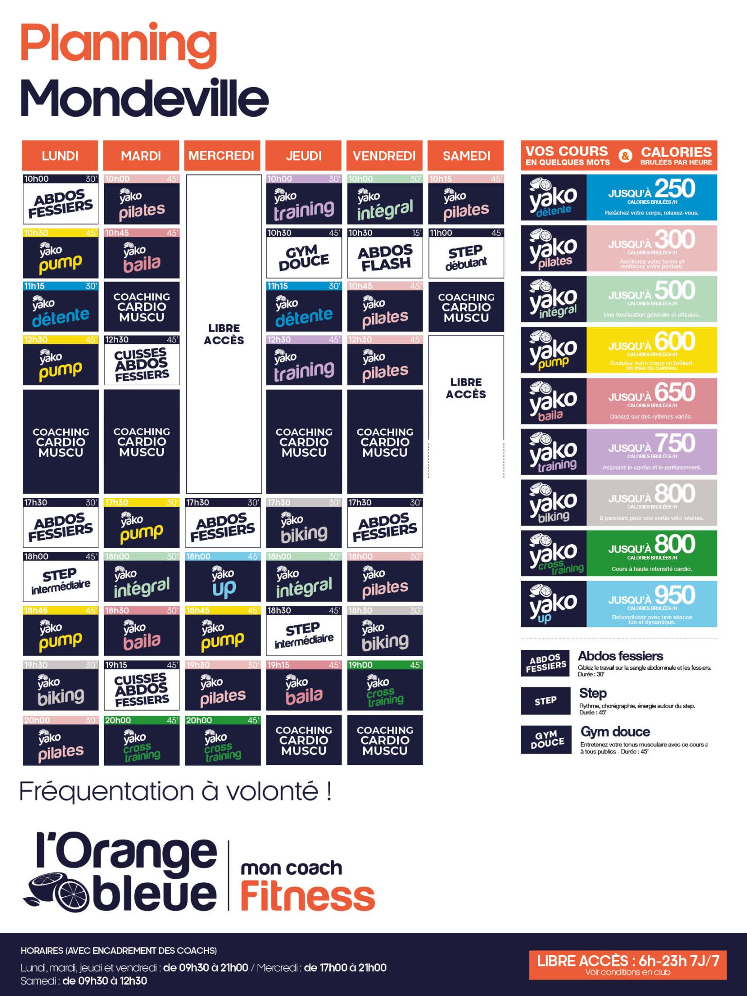 177 planning salle de sport caen mondeville