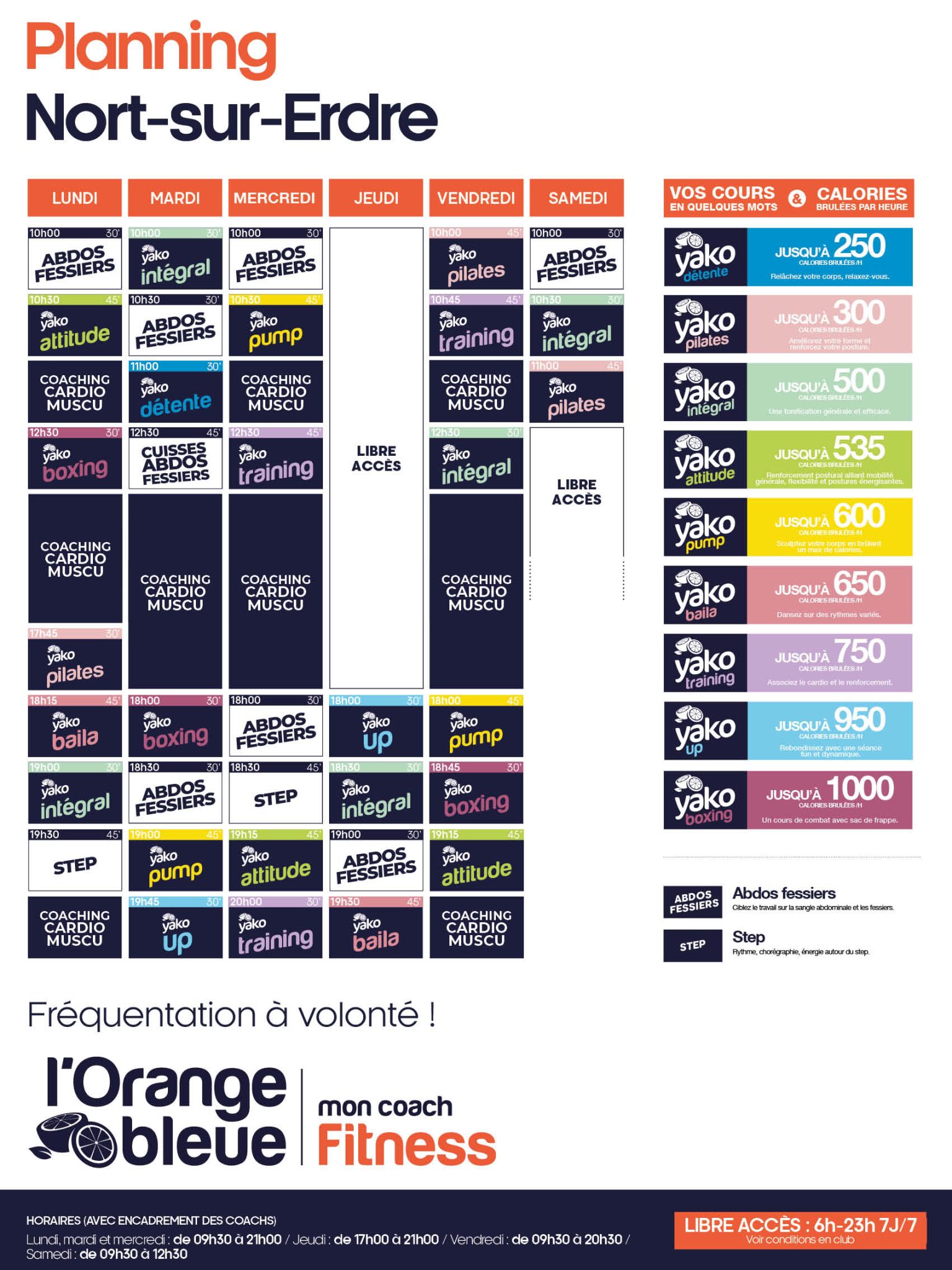 195 planning salle de sport nort sur erdre