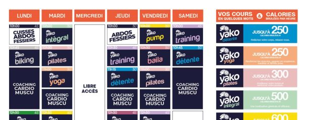 277 planning salle de sport tourlaville