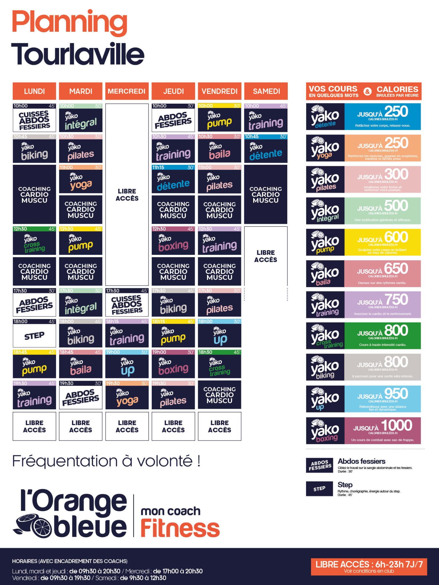 277 planning salle de sport tourlaville