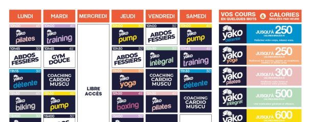 289 planning salle de sport vannes