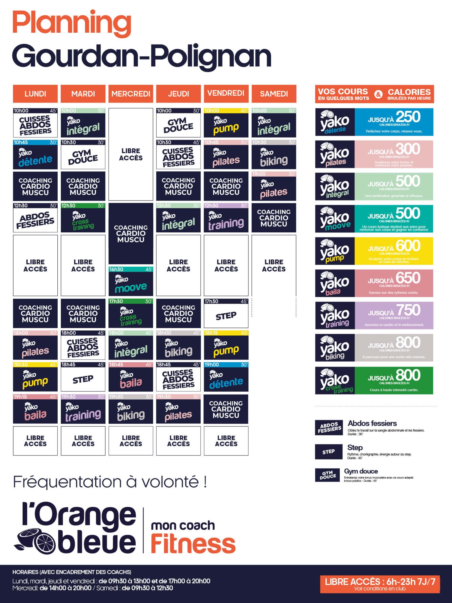 417 planning salle de sport montrejeau gourdan polignan