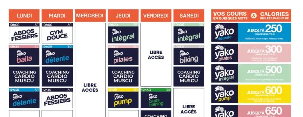 432 planning salle de sport locmine