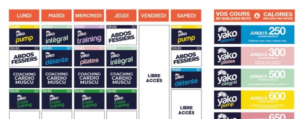 460 planning salle de sport pontorson