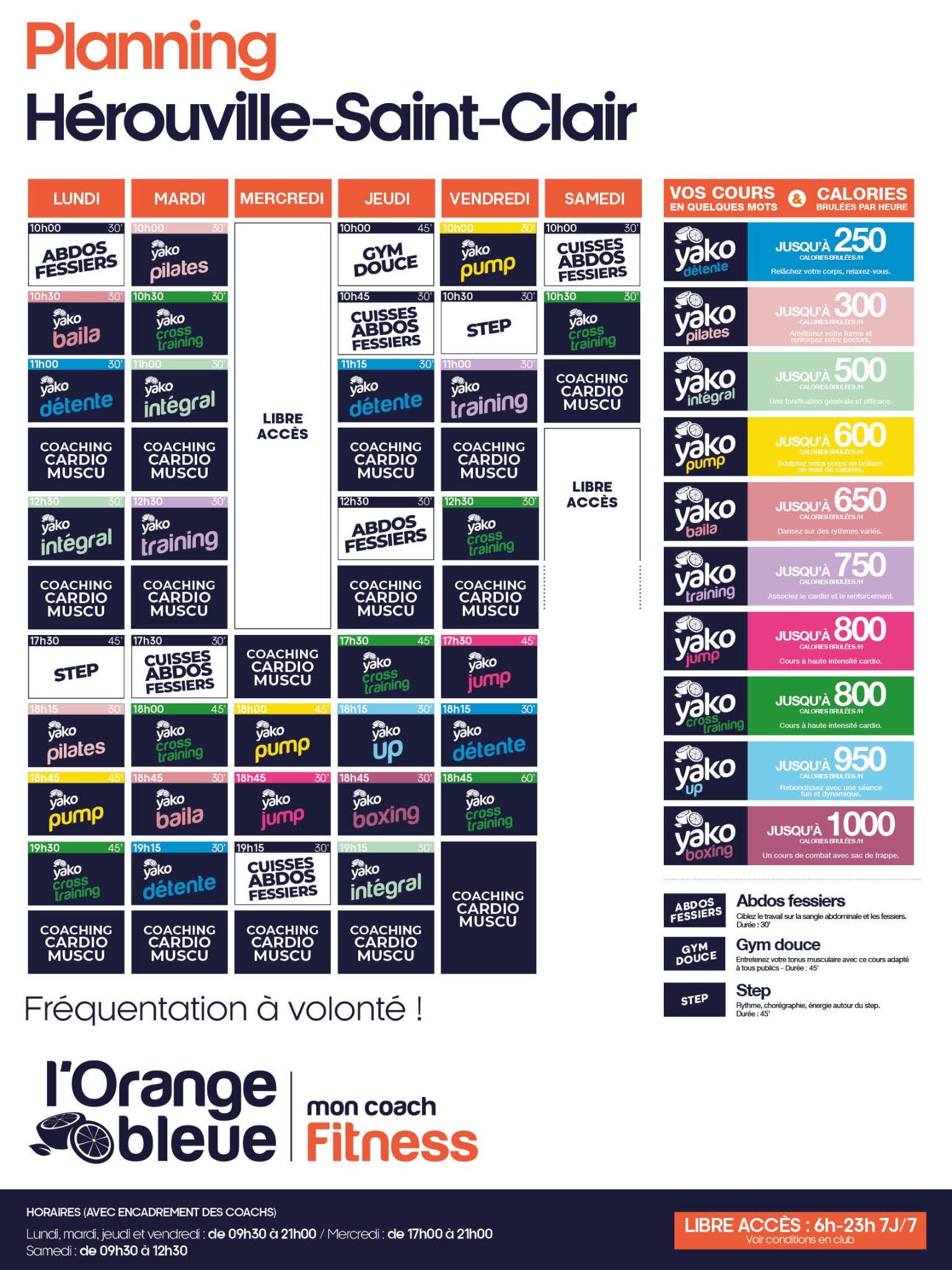 461 planning salle de sport herouville saint clair
