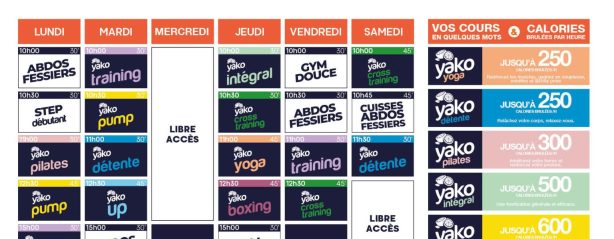 464 planning salle de sport libourne