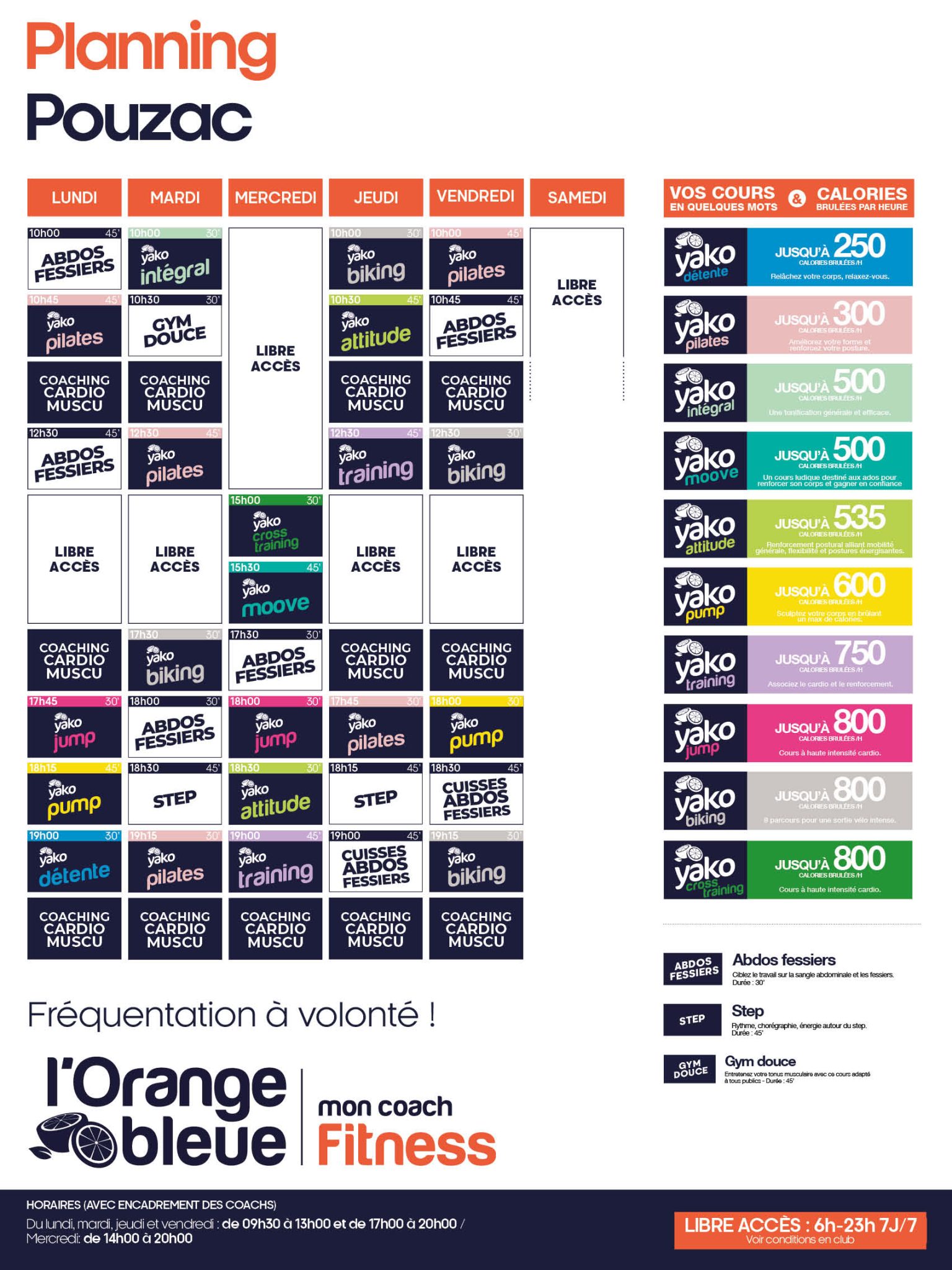 474 planning salle de sport bagneres de bigorre pouzac