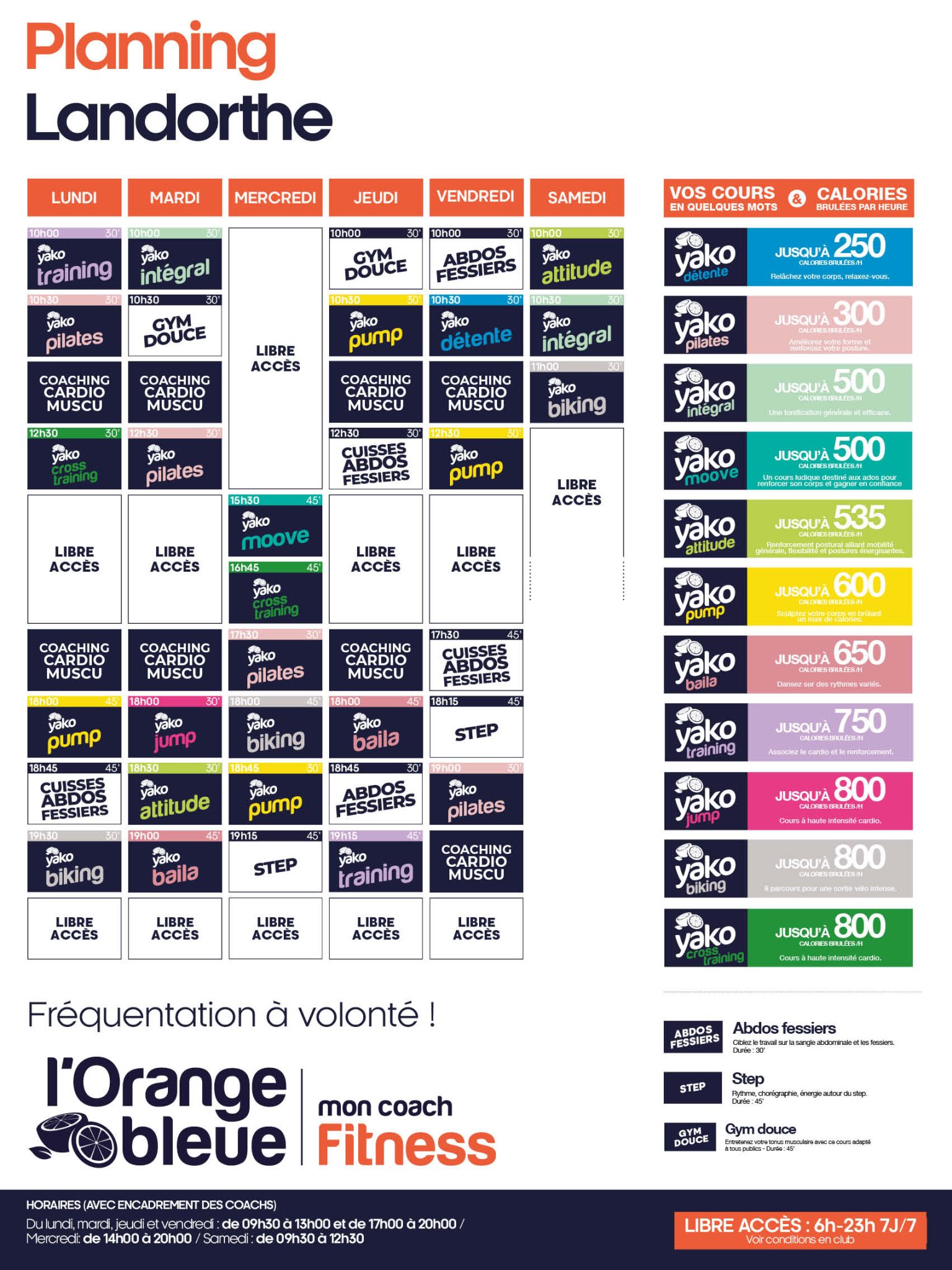 478 planning salle de sport saint gaudens landorthe
