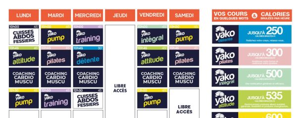 502 planning salle de sport porto vecchio