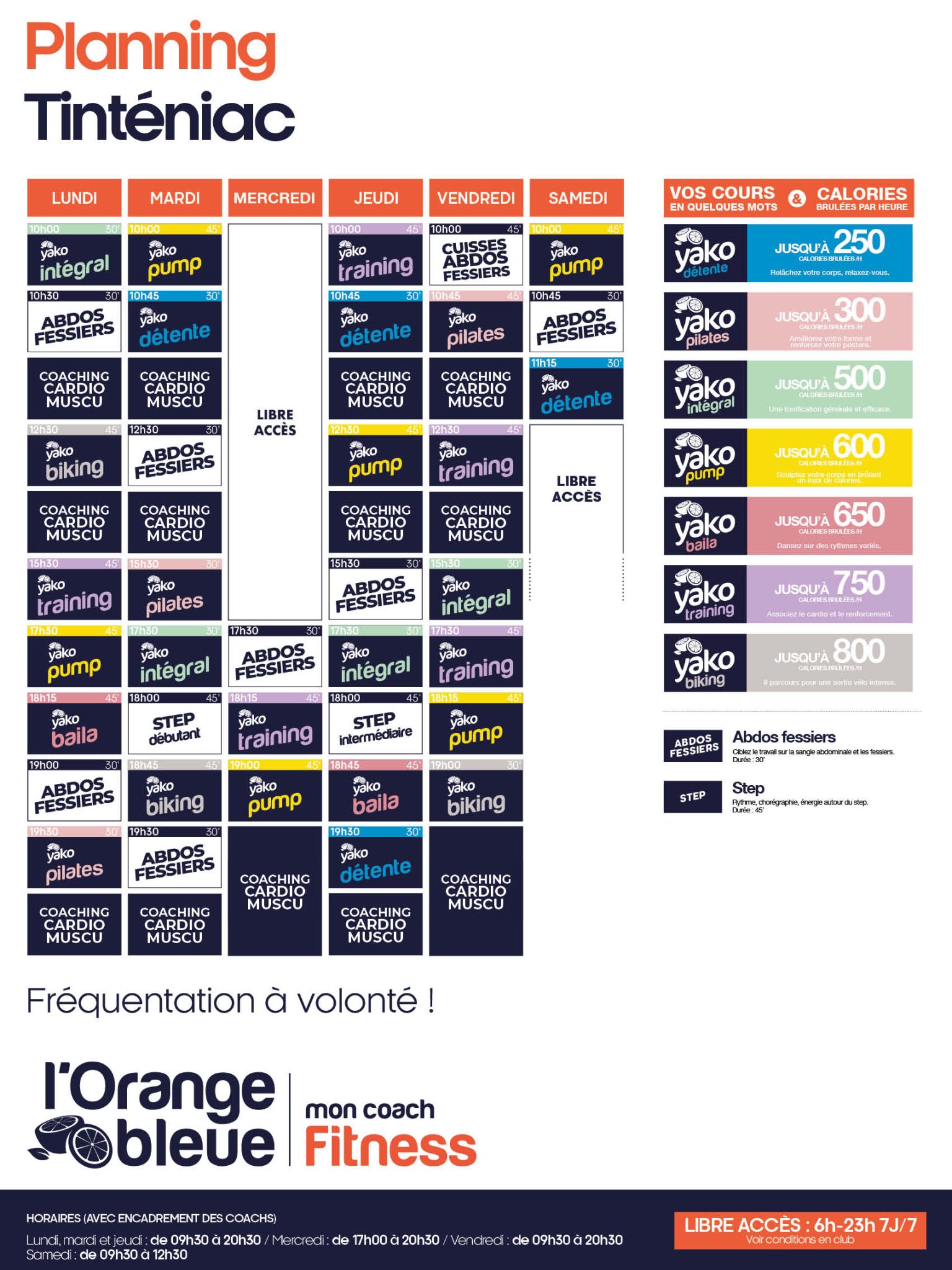 537 planning salle de sport tintegniac
