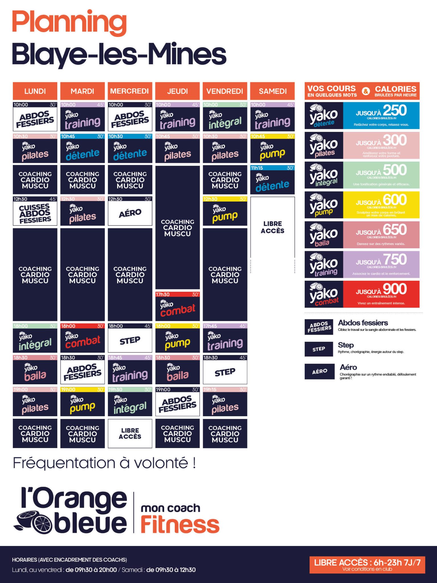 606 planning salle de sport blaye les mines