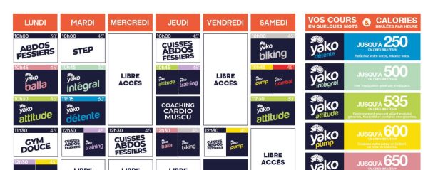 607 planning salle de sport le thuit de loison