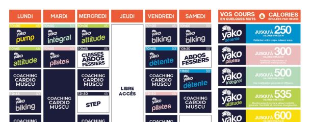 611 planning salle de sport malestroit