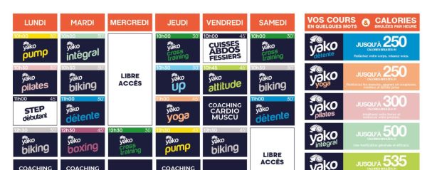 70 planning salle de sport chateaubriant