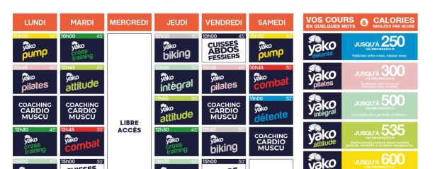 714 planning salle de sport saint berthevin