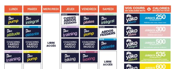 719 planning salle de sport bazas