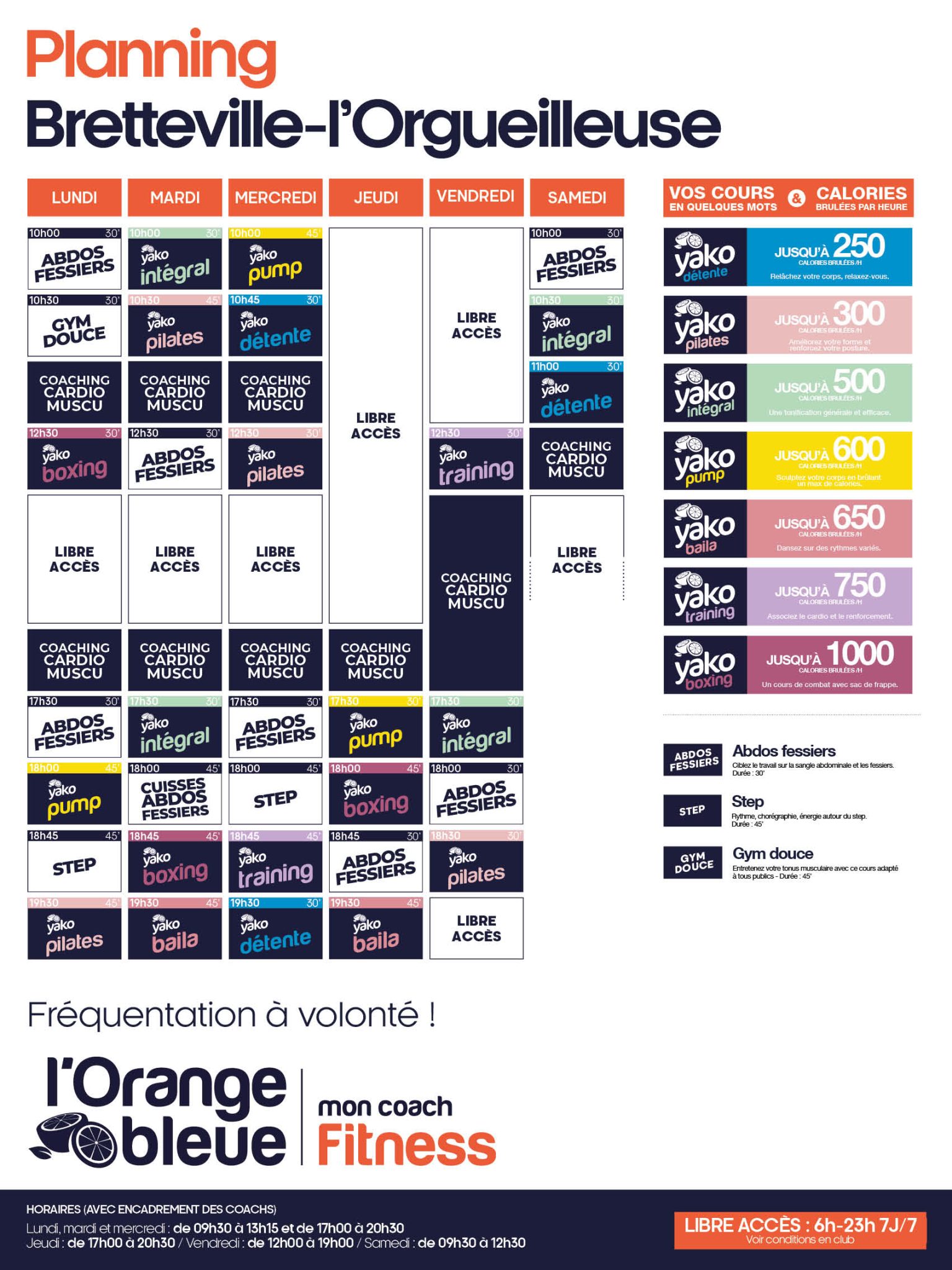 758 planning salle de sport bretteville lorgueilleuse