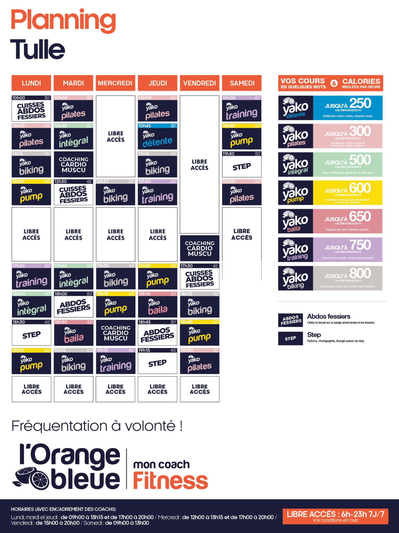 284 planning salle de sport tulle