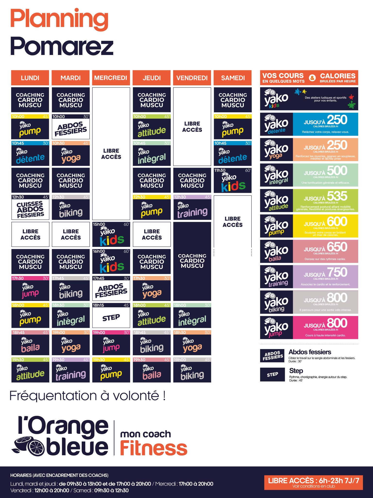 584 planning salle de sport pomarez