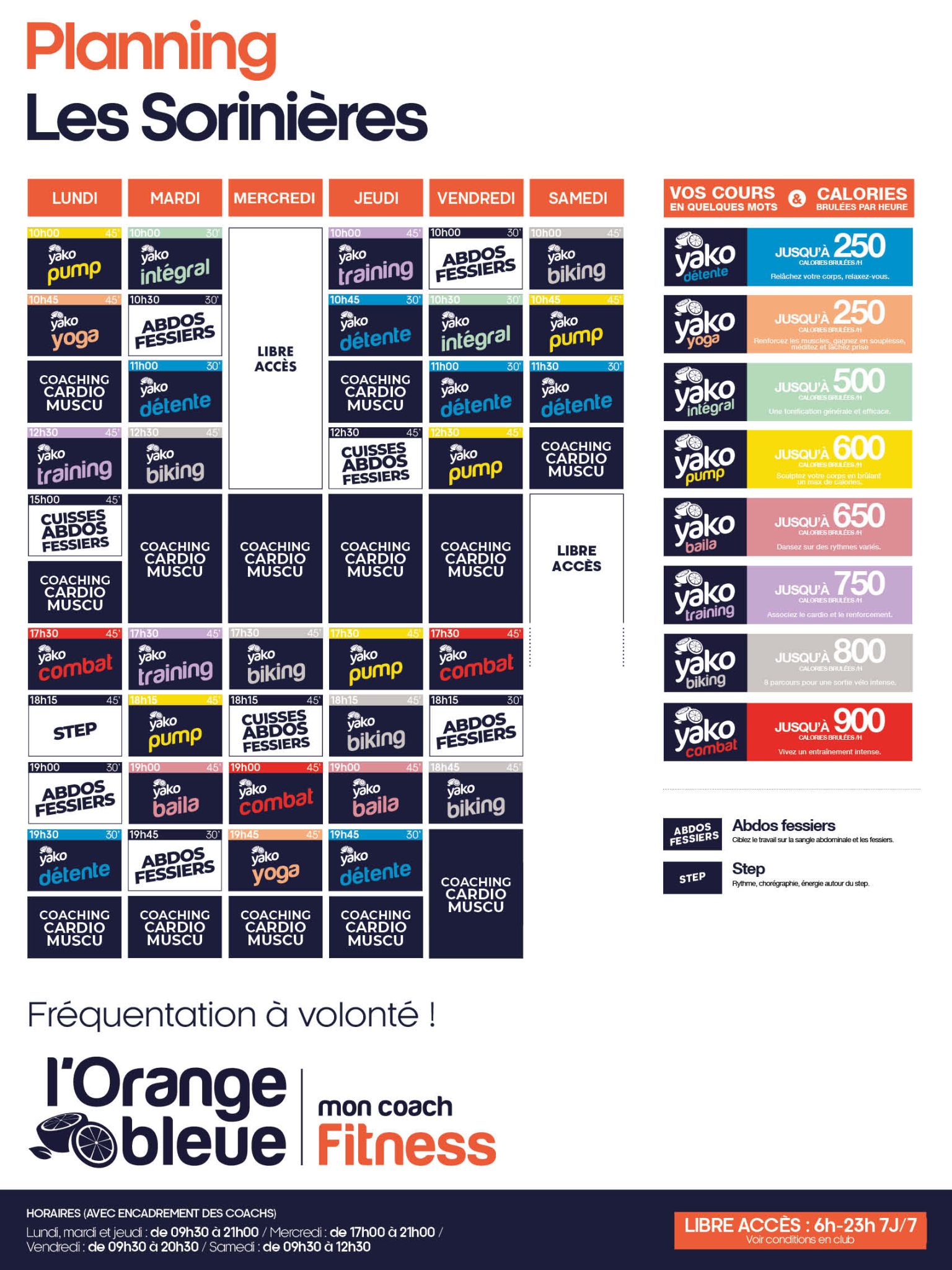 812 planning salle de sport les sorinieres