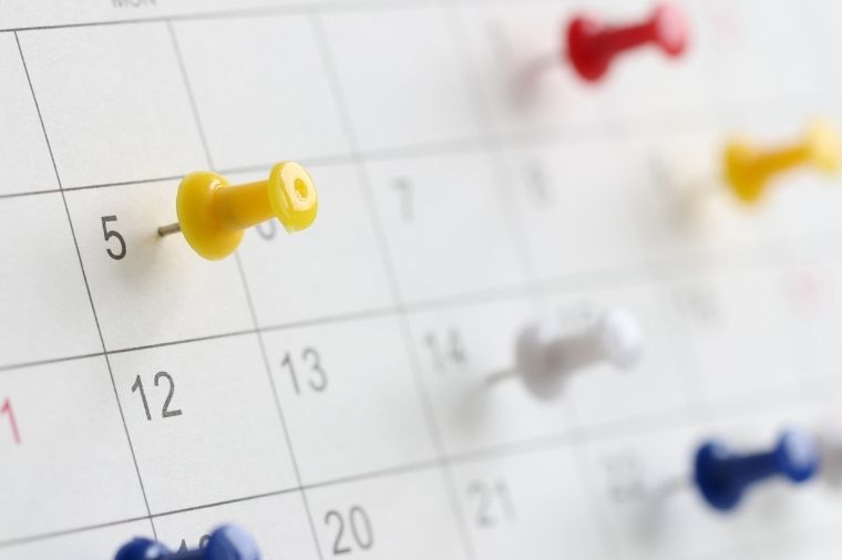 calendrier frequence