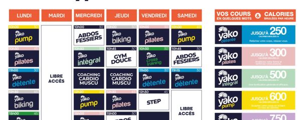 829 planning salle de sport quaedypre