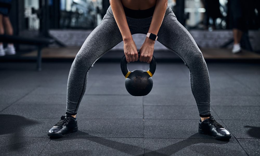 exercice cardio kettlebell