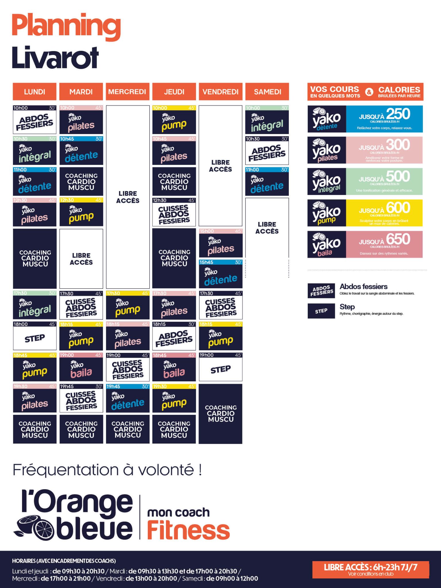 841 planning salle de sport livarot