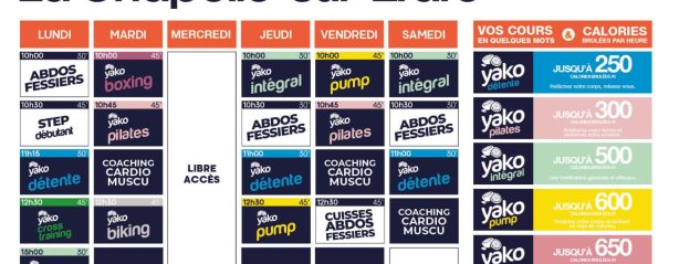 129 planning salle de sport la chapelle sur erdre