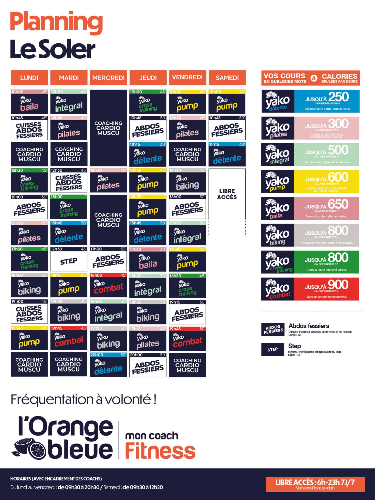 151 planning salle de sport perpignan le soler