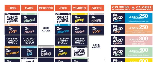 164 planning salle de sport marmande