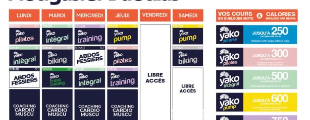 207 planning salle de sport plougastel