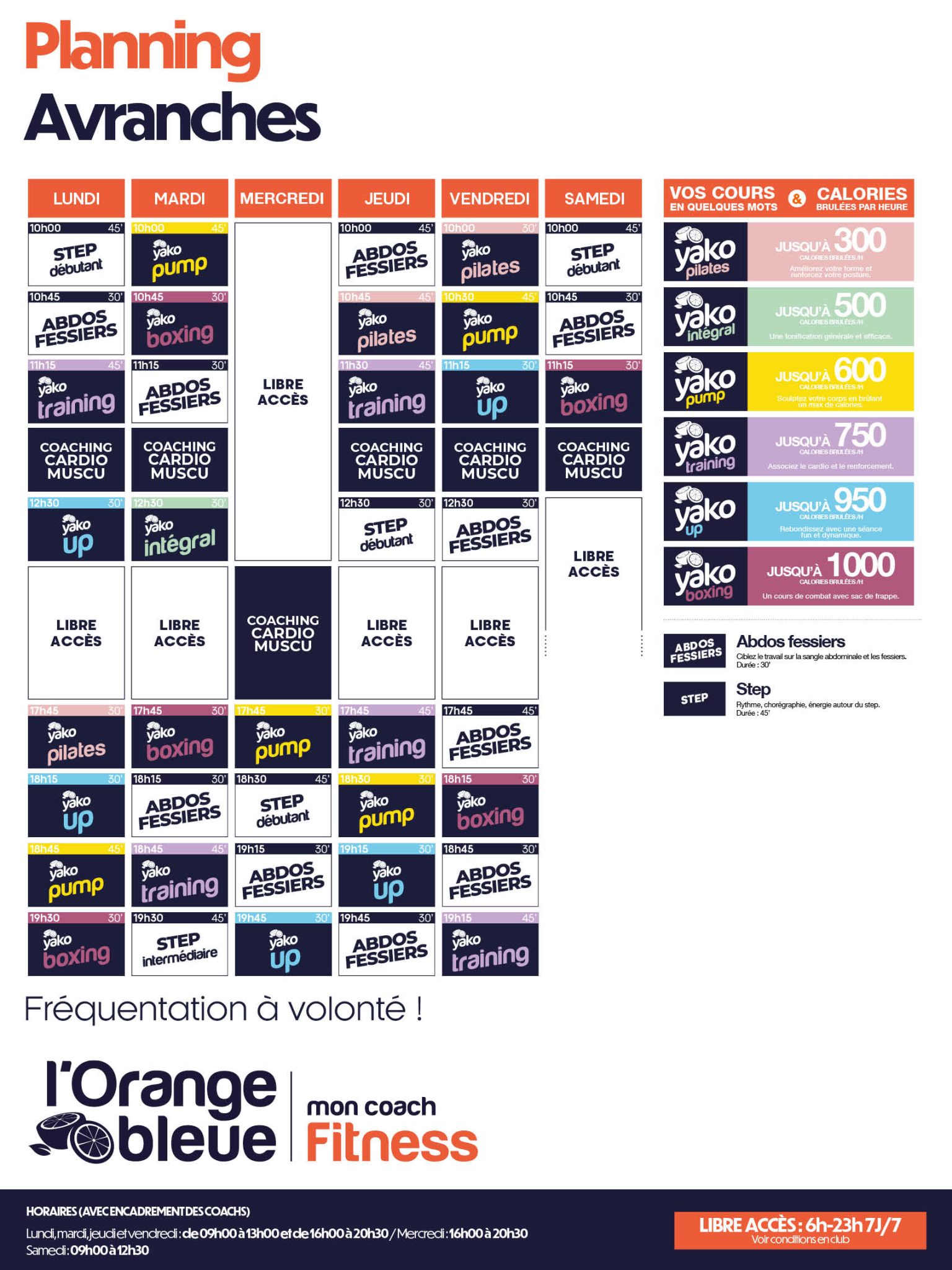 23 planning salle de sport avranches saint martin des champs