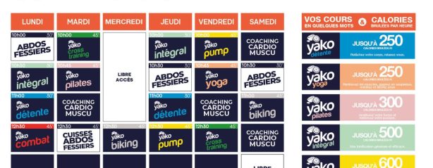 241 planning salle de sport saint herblain