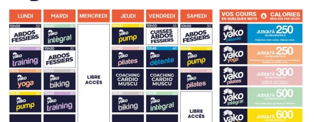 282 planning salle de sport trignac