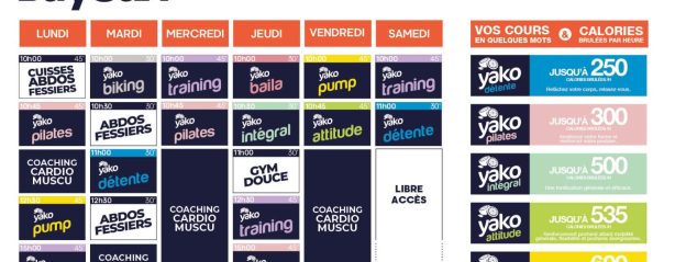 29 planning salle de sport bayeux