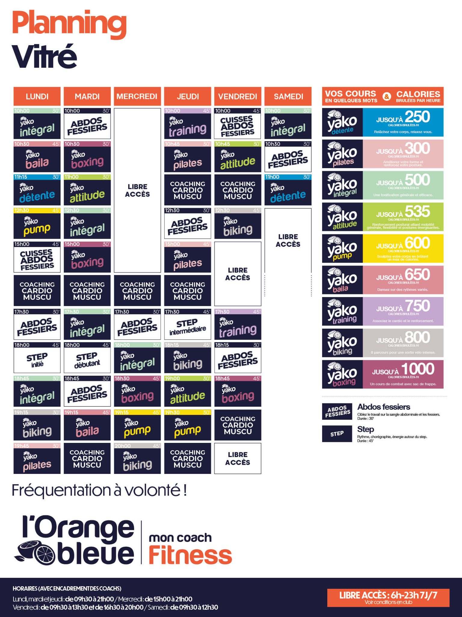 304 planning salle de sport vitre