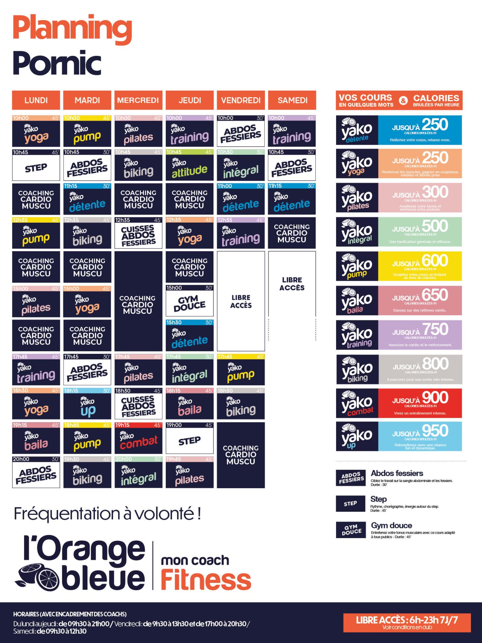 347 planning salle de sport pornic