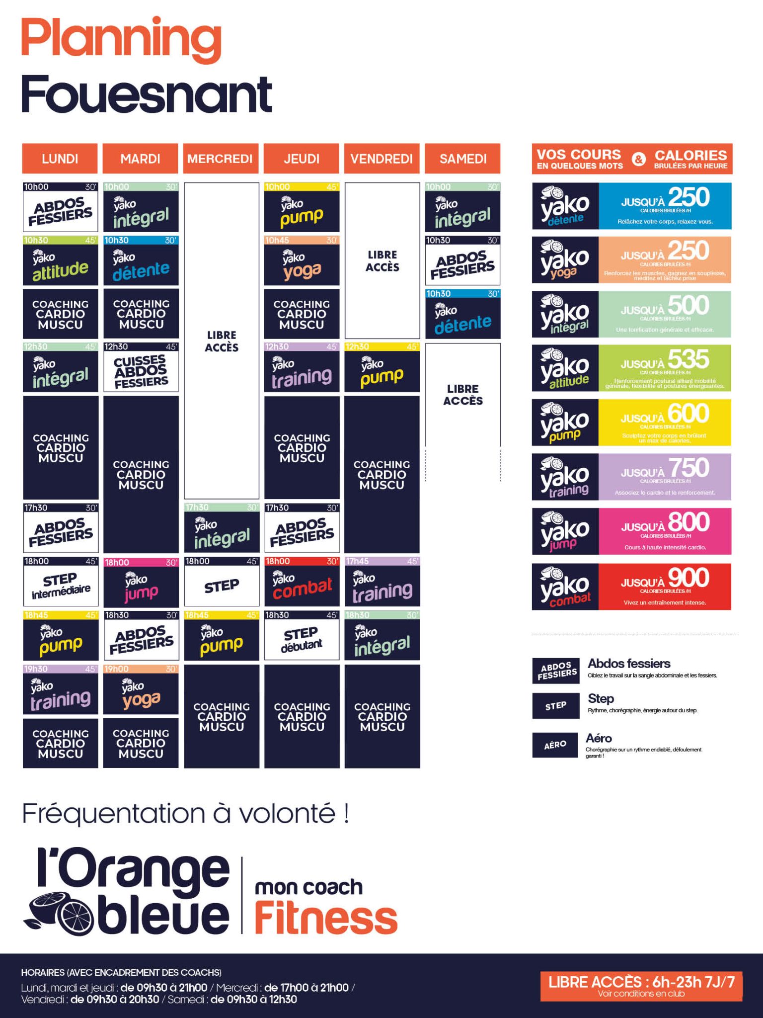 362 planning salle de sport fouesnant